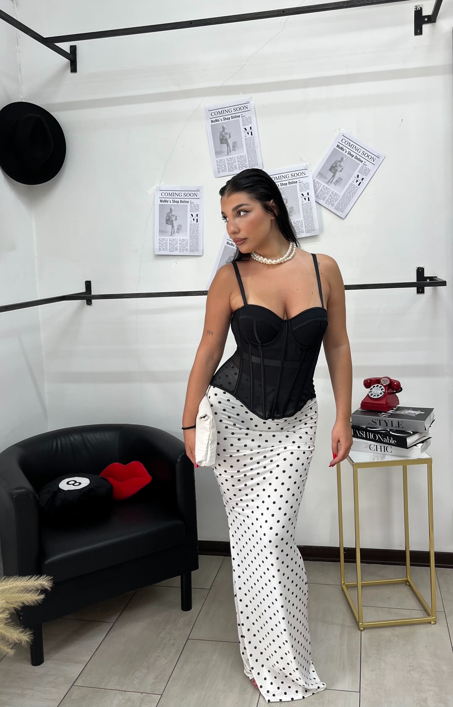 Polka skirt