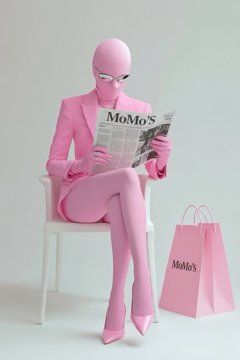 MoMo'S Pink & Silver